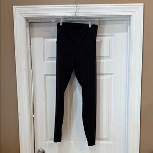 Lululemon align. Black High-Waisted Leggings. Sz 10. 28 inch. Super high rise.
